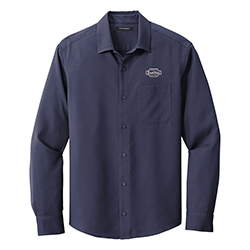 MEN'S PORT AUTHORITY LONG SLEEVE PERFORMANCE STAFF