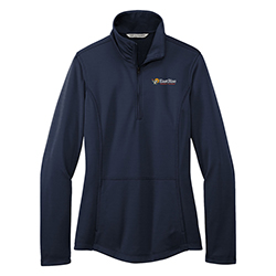LADIES PORT AUTHORITY SMOOTH FLEECE 1/4-ZIP