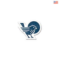 EASTRISE STICKERS - SMALL - PACK OF 25
